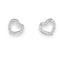 Orecchini Amen Donna Amore in Argento Zircone EHES - EHES